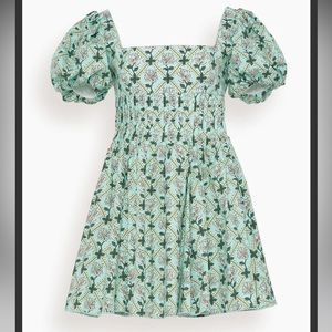 Agua by Agua Bendita CARAMELO HERBAL COTTON POPLIN MINI DRESS